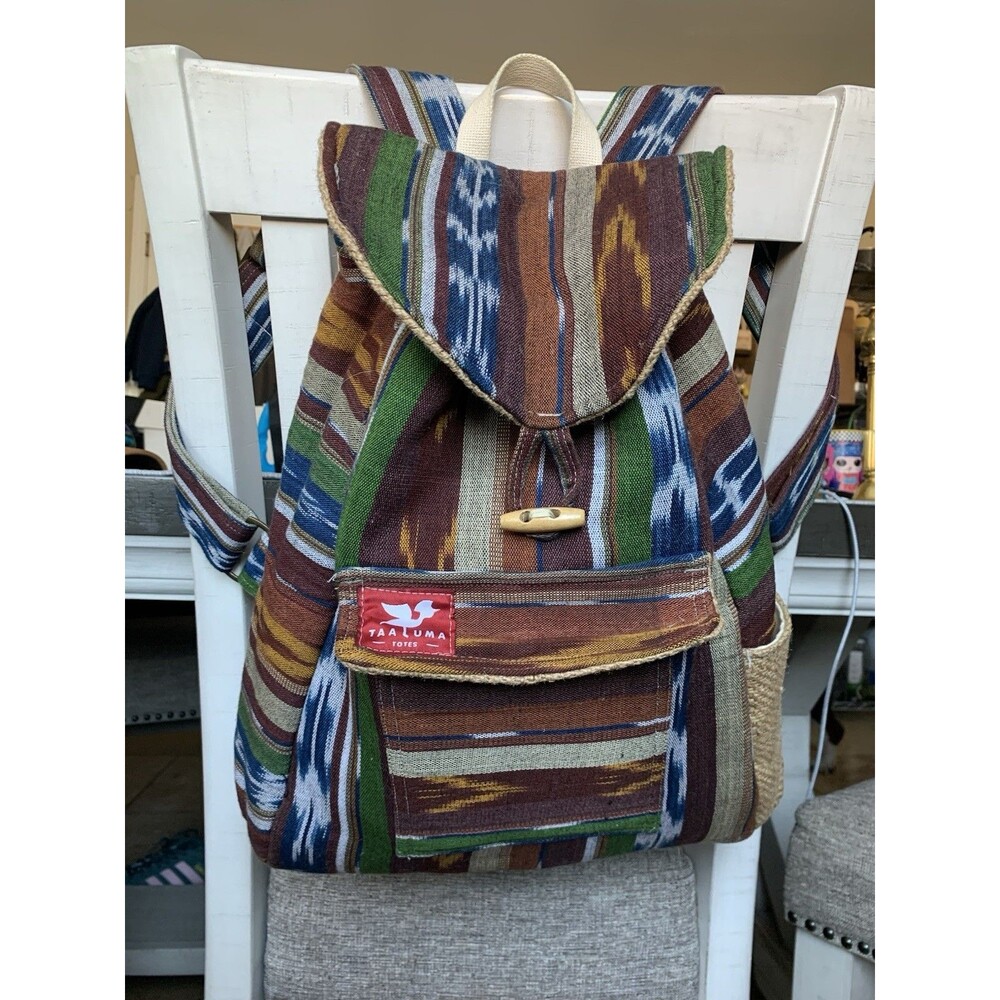 TAALUMA TOTES Guatemala Travel Bag/Backpack as seen on Shark Tank